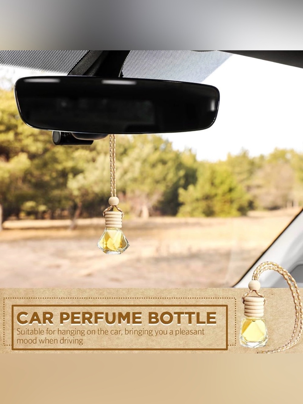 8ml Pumpkin Spice Car Freshie Diffuser | Hand Poured - Picture 4 of 4